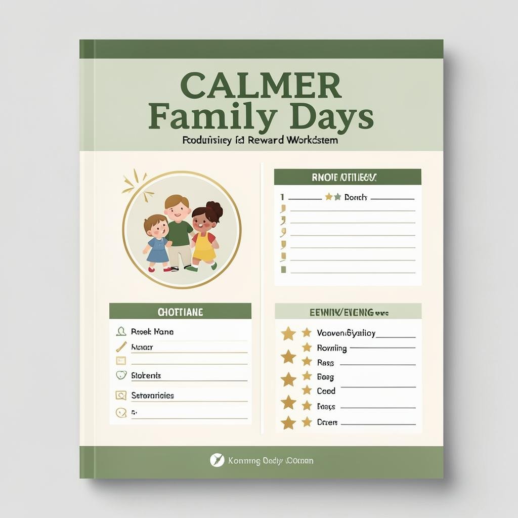 Healthy Digital Habits Planner & Tracker for Kids mockup